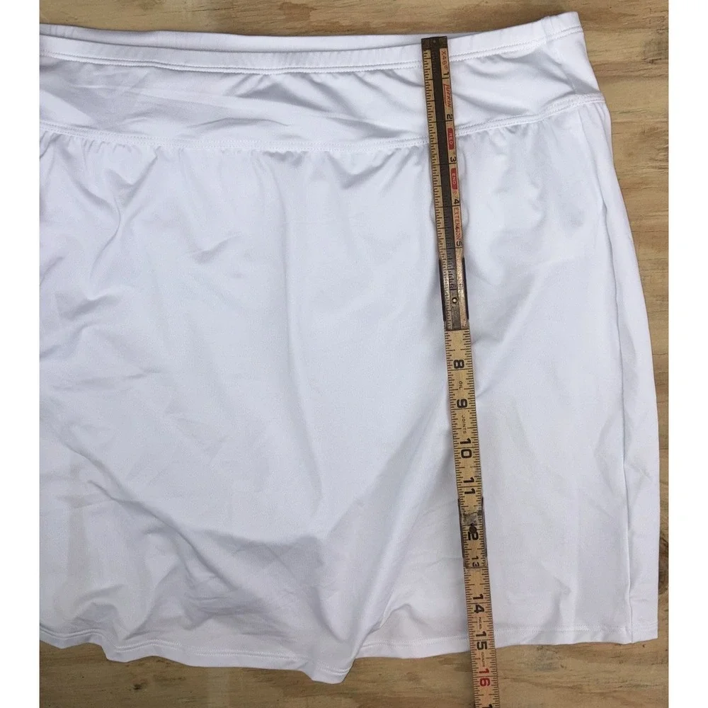 New Lilly Pulitzer Kellyann Skirted Swim Bottom Size‎ 14 Resort White Cruise